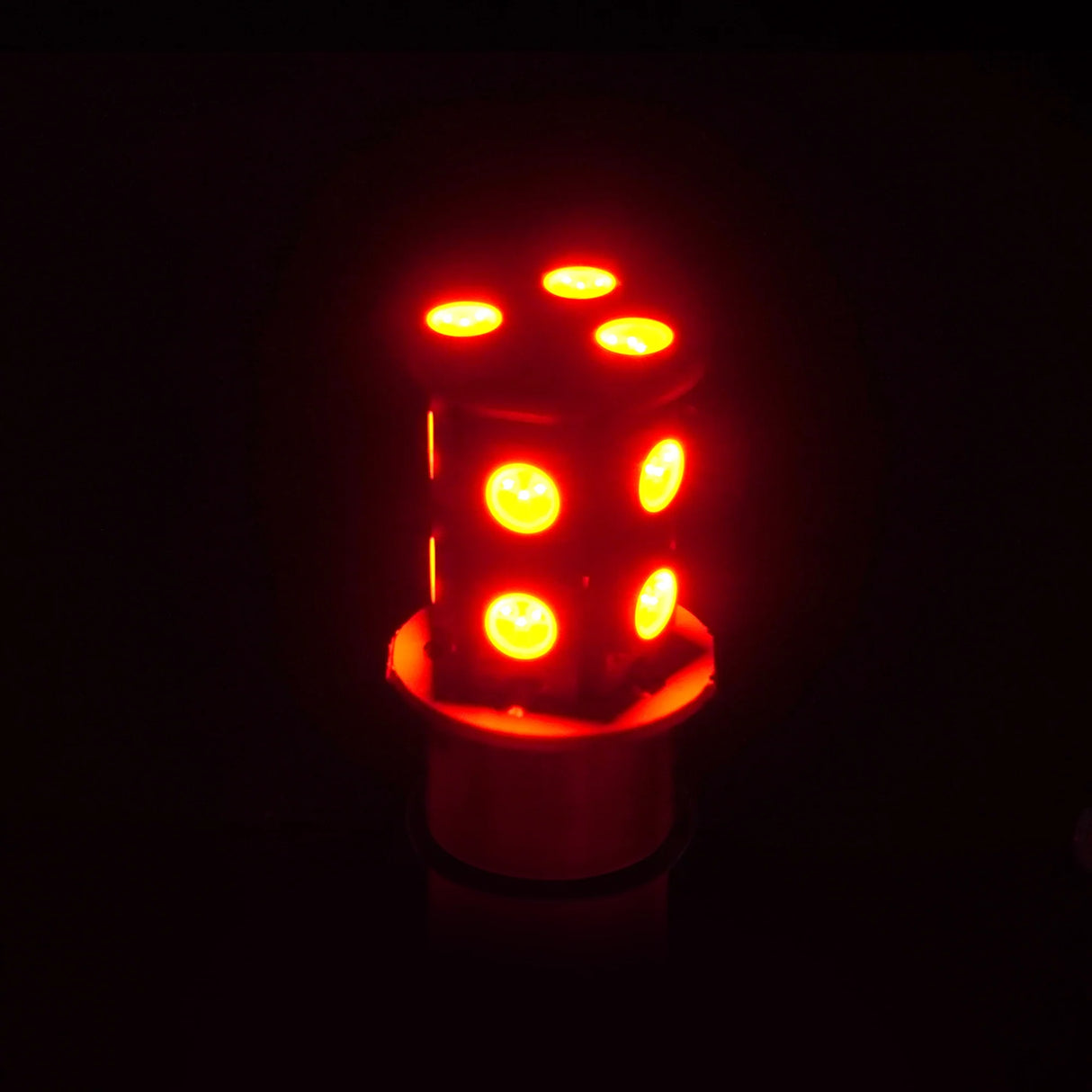 Coppia di lampadine SMD LED con attacco Ba15s