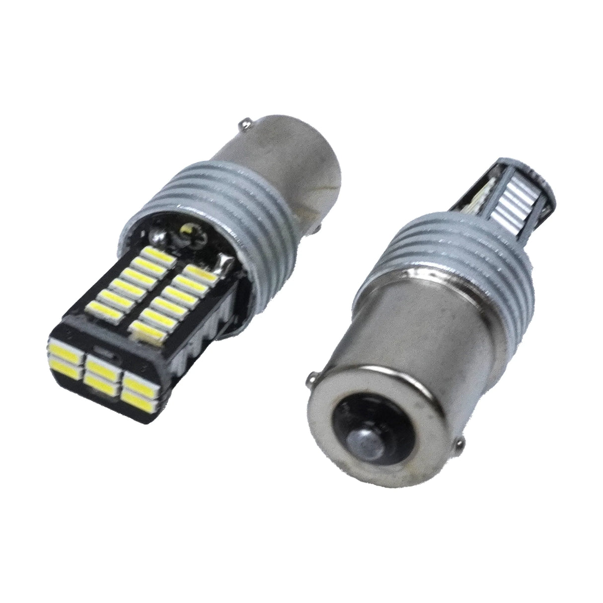 Coppia di lampadine SMD LED con attacco Ba15s