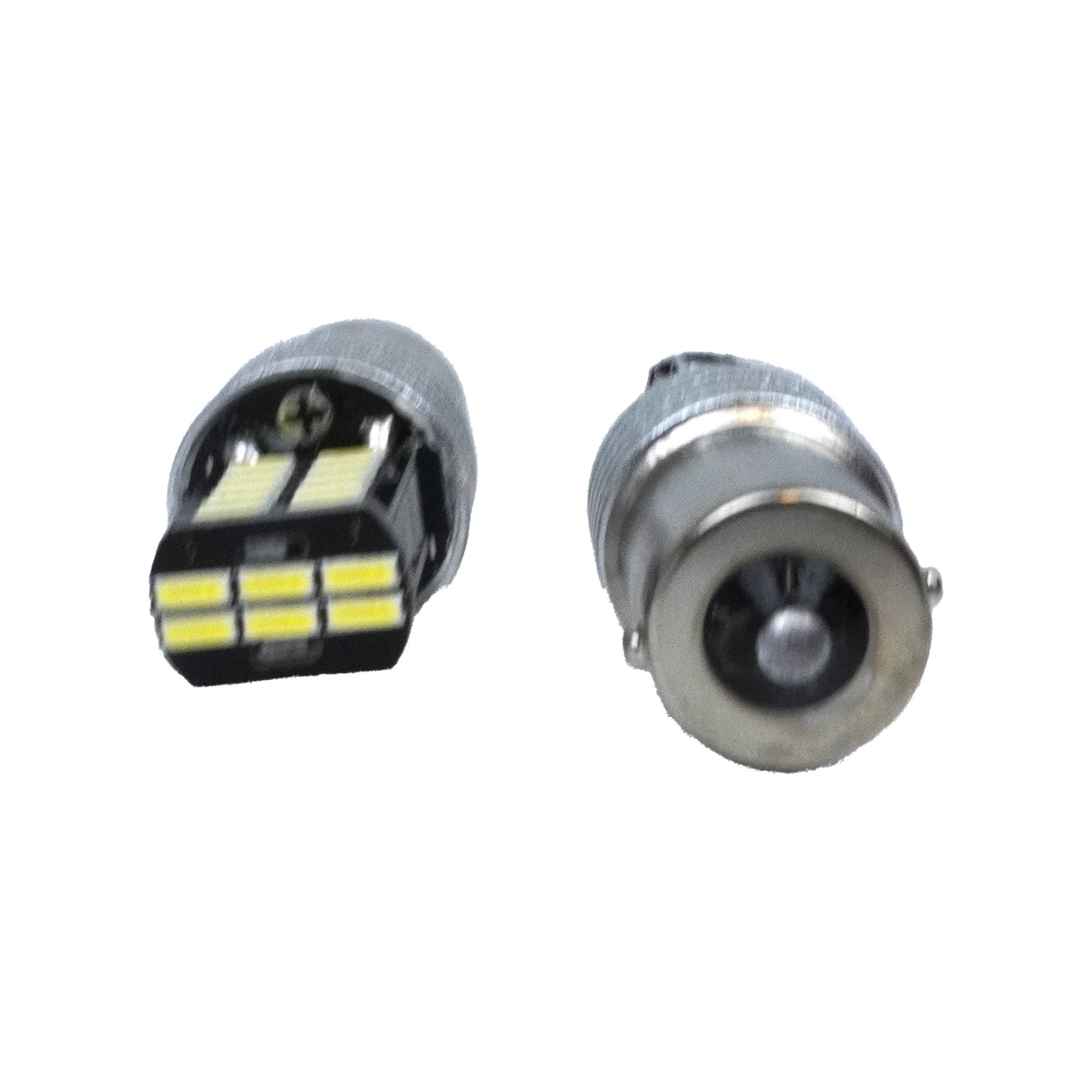 Coppia di lampadine SMD LED con attacco Ba15s