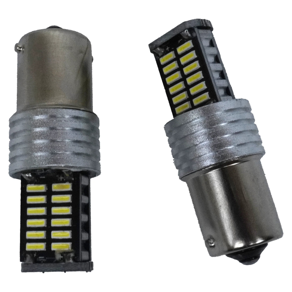 Coppia di lampadine SMD LED con attacco Ba15s