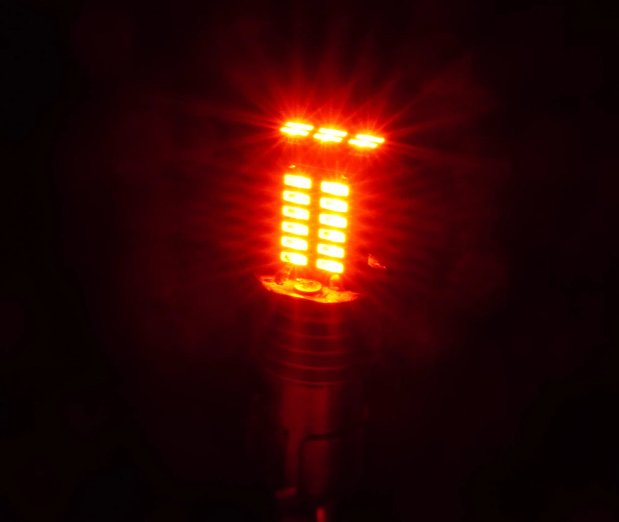 Coppia di lampadine SMD LED con attacco Ba15s