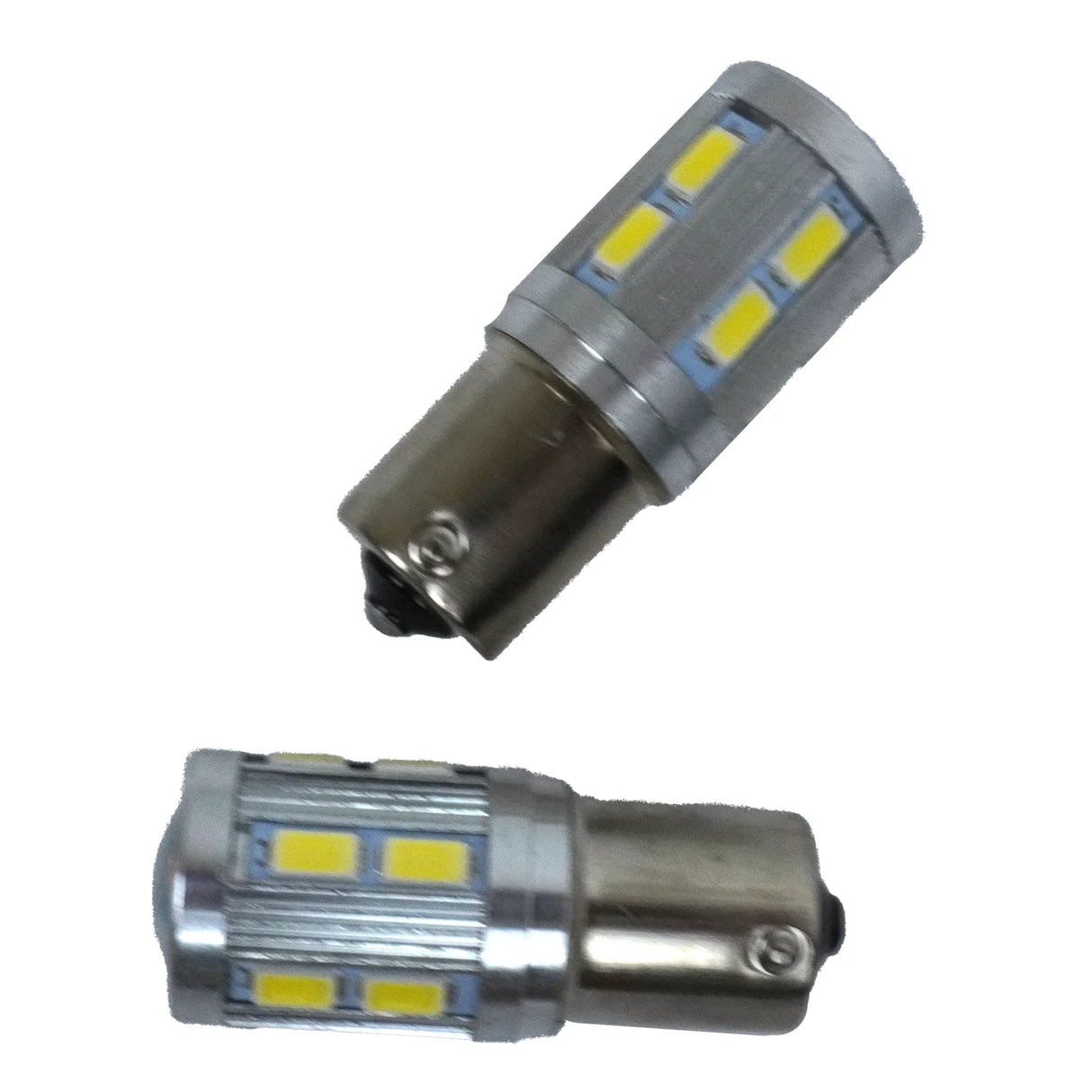 Coppia di lampadine SMD LED con attacco Ba15s