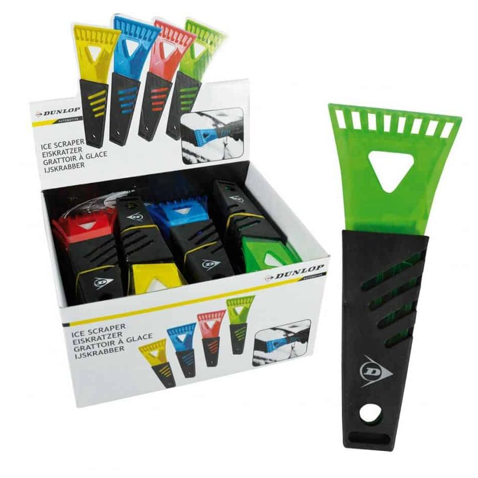 Драскалка за лед Dunlop 18,5 см с гумирана дръжка