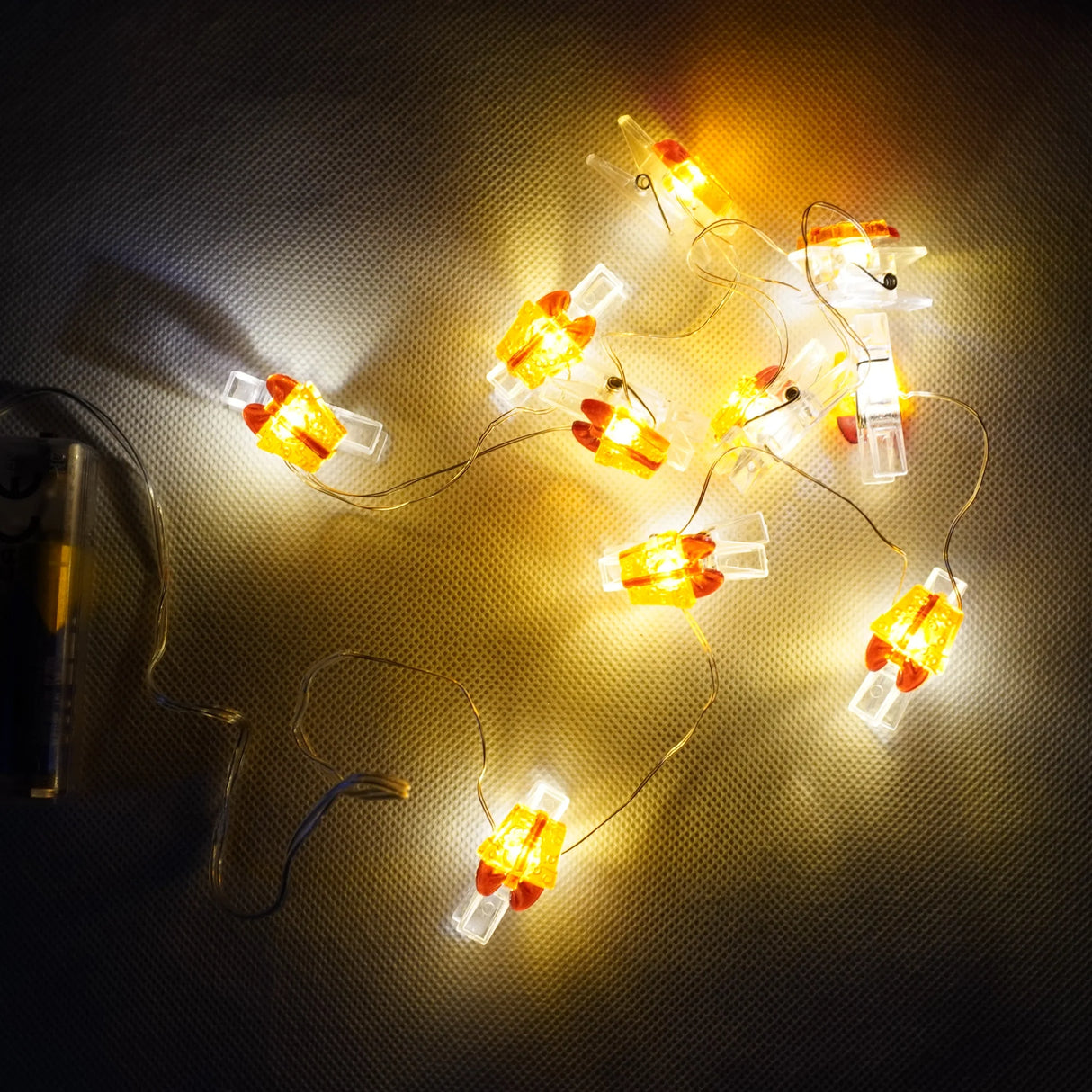 Christmas LED String Lights – 10 LEDs, 120 cm