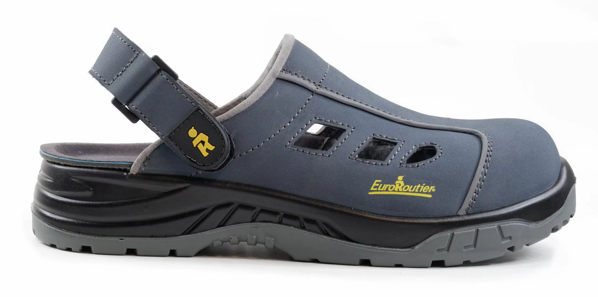 EuroRoutier Avio Steel Toe Safety Clogs for Truck Drivers (Sizes 39-47)