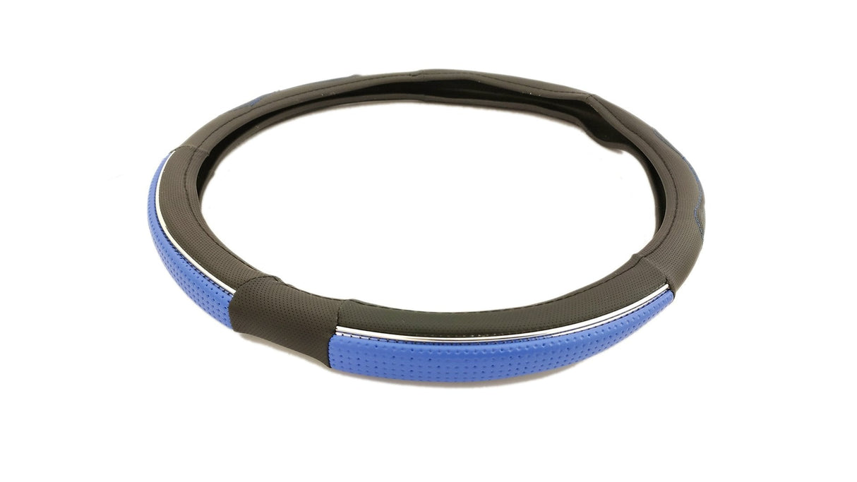 Stylový potah na volant 44–46 cm s chromovaným proužkem