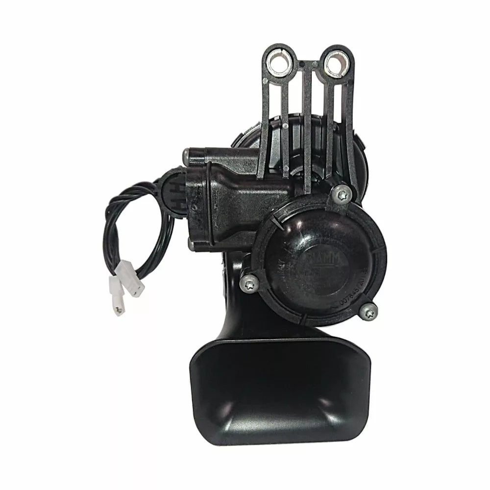 Компактен въздушен клаксон с електрически клапан 24V, 118 dB – за камиони и товарни автомобили