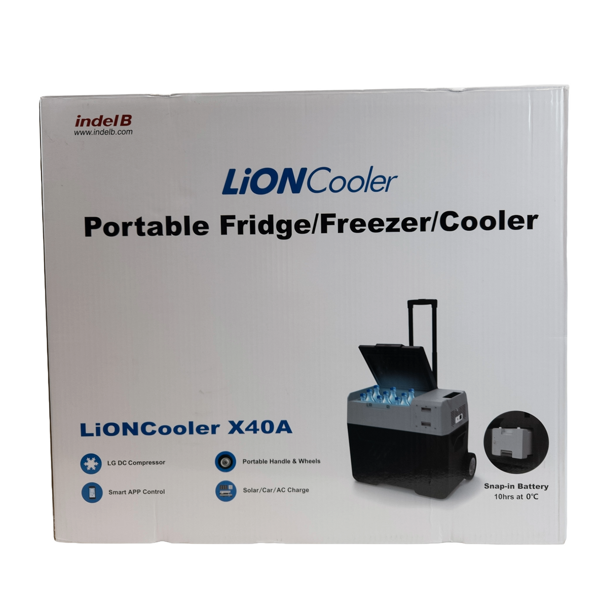 Kompresorová autochladnička LiON Cooler X40A, 40 l