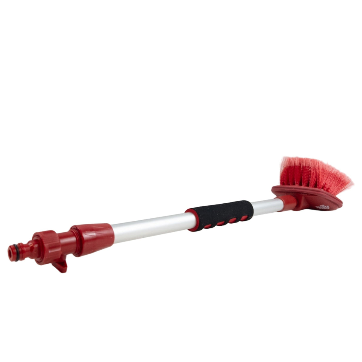 Perie pentru spălare auto cu mâner telescopic, compatibilă cu furtun, 62 cm