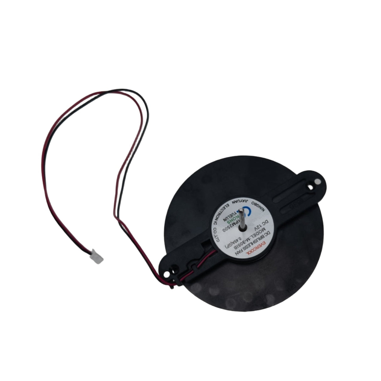 Motor ventilador para refrigerador termoeléctrico