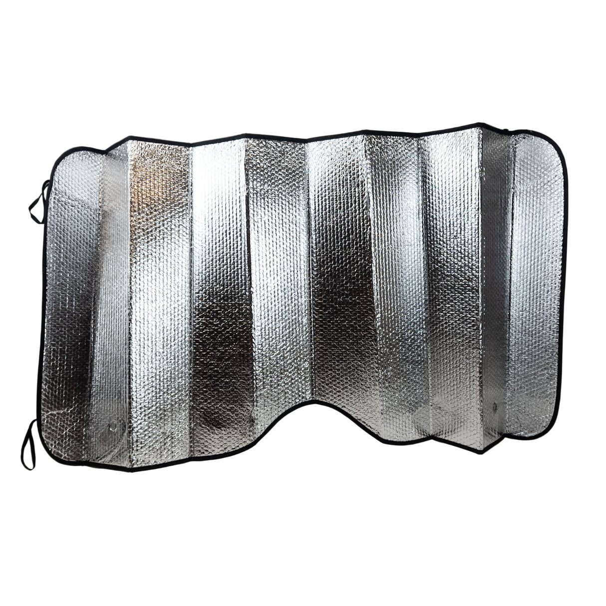 Hliníková clona na přední sklo 72×145 cm – ochrana proti slunci a námraze