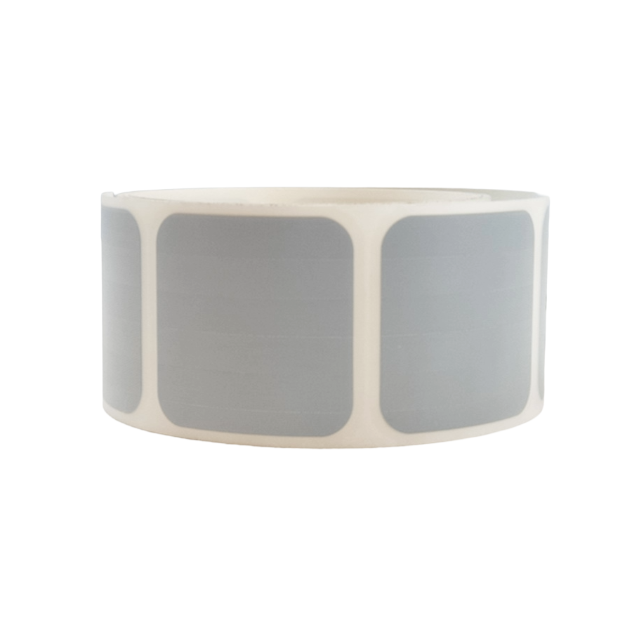 Samolepicí reflexní páska na plachtu – bílé čtverce, 1 m