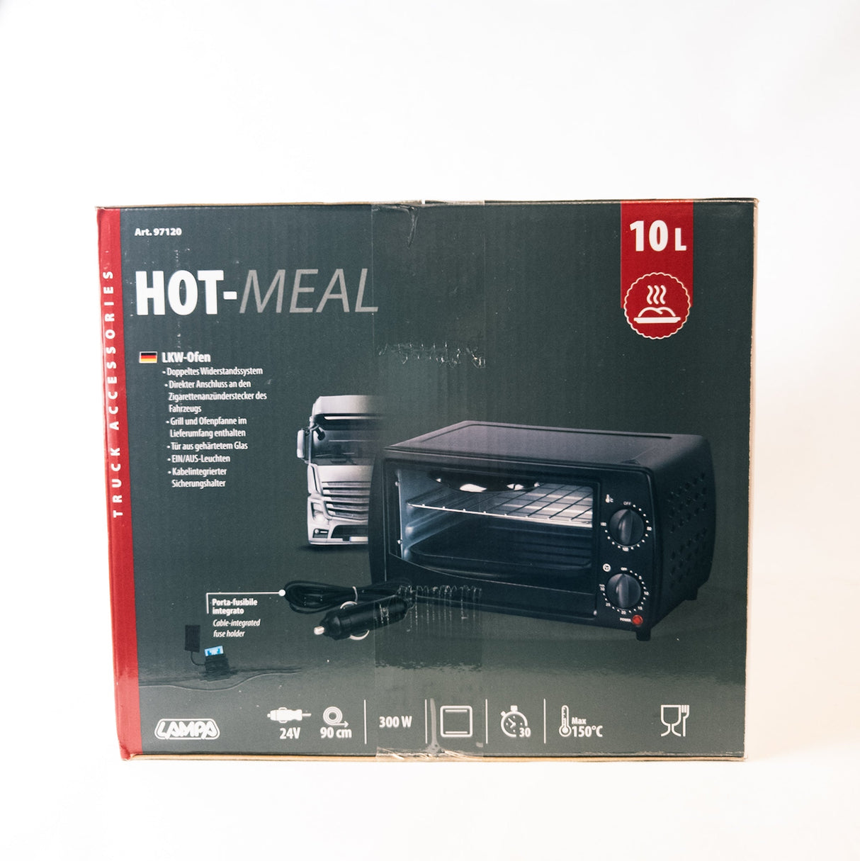 Mini horno portátil 24V 300W para vehículos