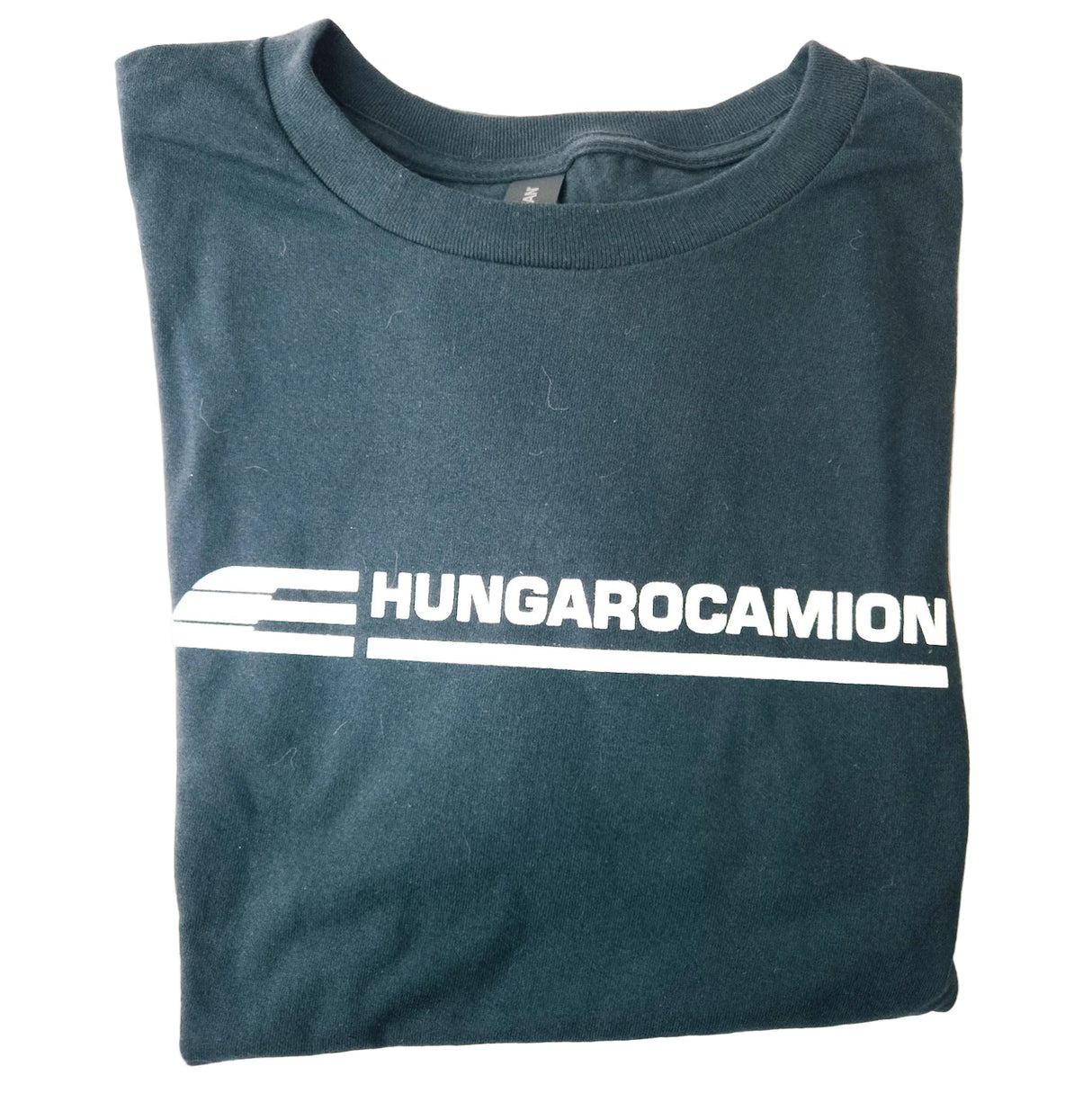 T-shirt Hungarocamion – 100% Algodão, Preta