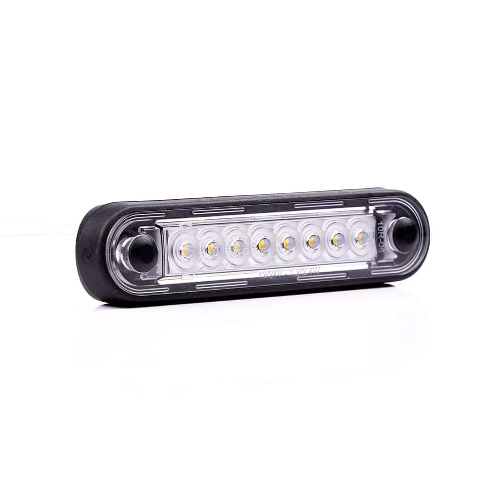 Vestavné LED poziční světlo, dlouhé, 4 LED