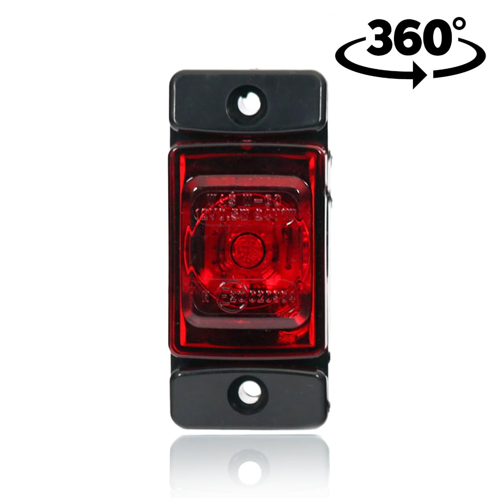 Kompakt LED pozicijska luč s stranskim ušesom