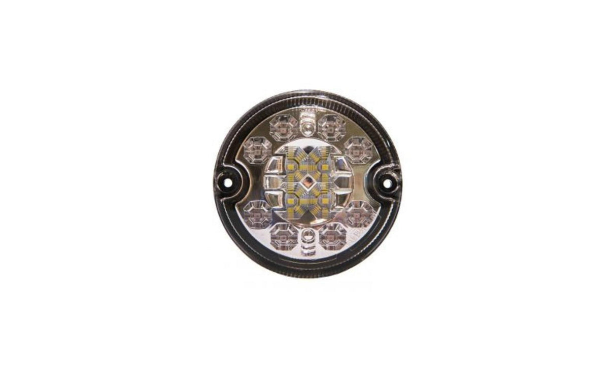 Luz Redonda LED 2 em 1 para Névoa e Ré 12/24V