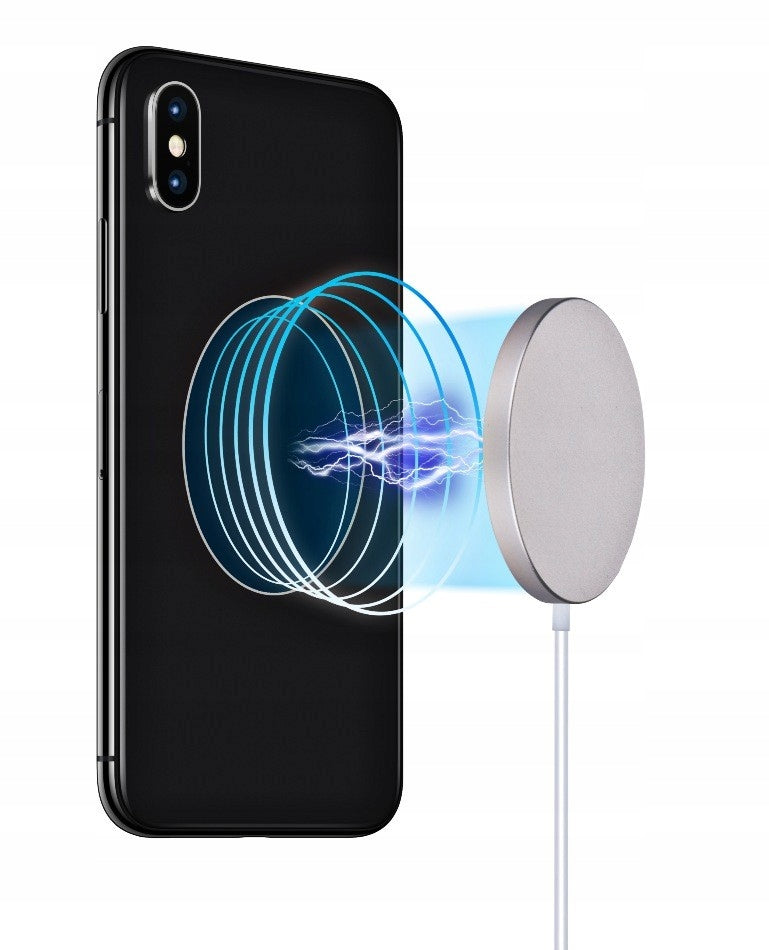 Încărcător wireless magnetic MagSafe 15W pentru Apple iPhone