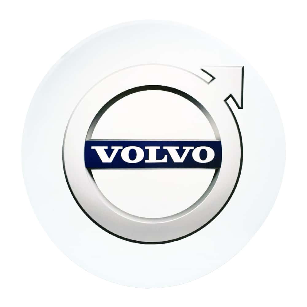 Sticker rond Volvo 22 cm