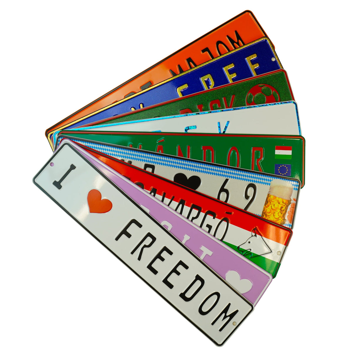 Targa Nome Personalizzata in Alluminio