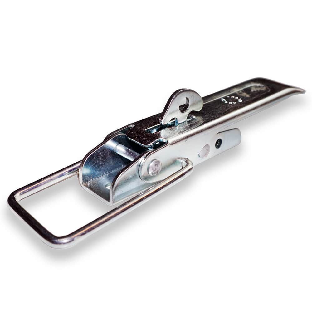 Boční zamykání s pákovým mechanismem pro přívěsy