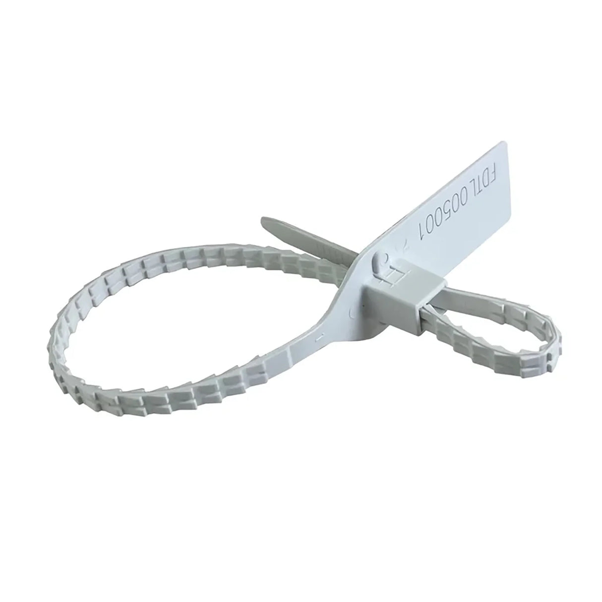 Sčíslovaná plastová plomba Fort Double Twin Lock – 1 ks, vratná