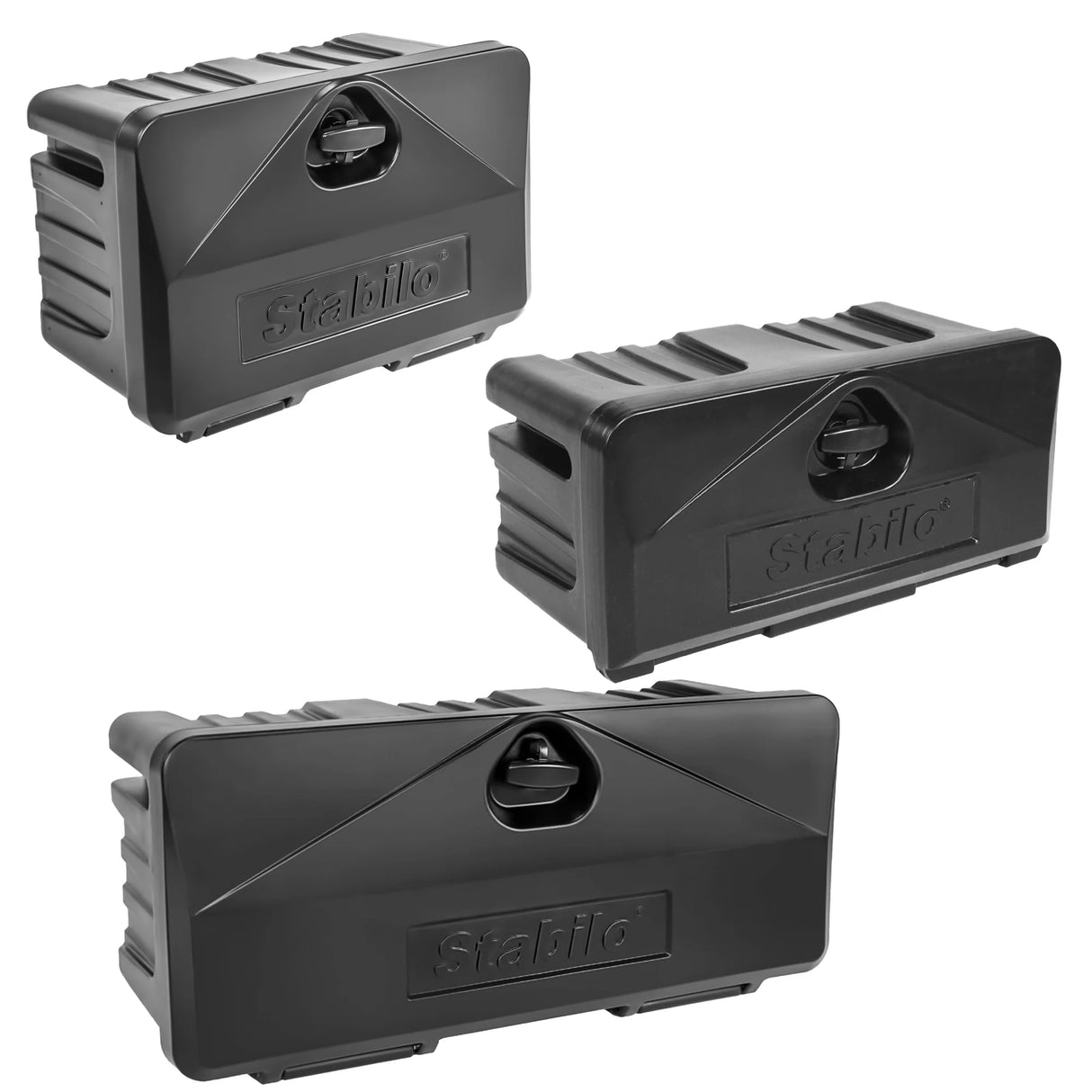 Zaklepajoča plastična škatla za orodje