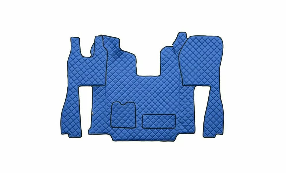 Covor steppat din piele ecologică pentru Scania R (2011-2016), diverse culori