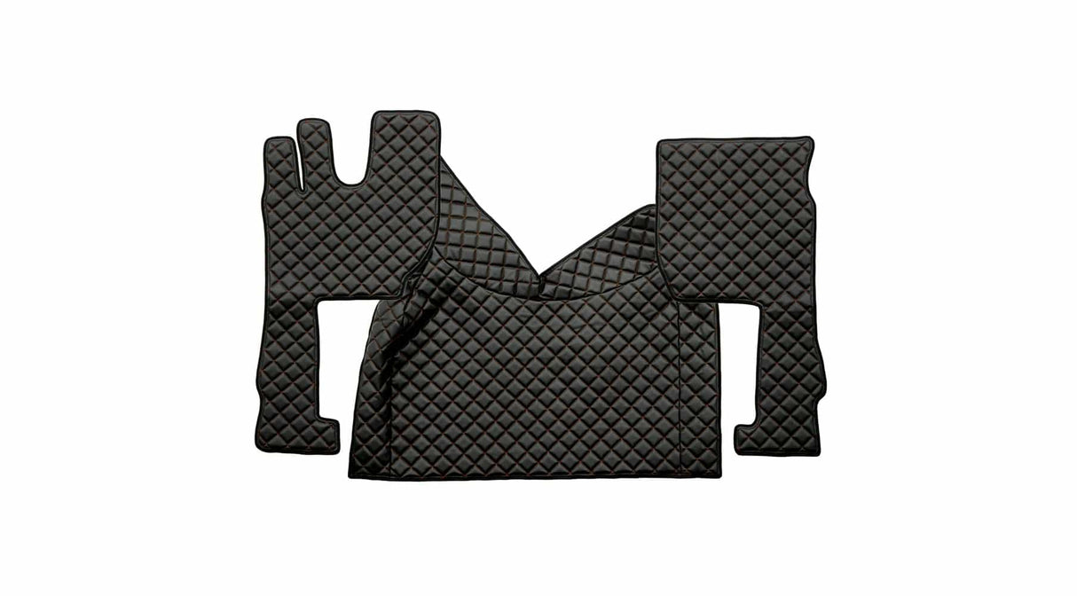 Tapis sur mesure en similicuir matelassé pour Volvo FH4 & FH5 Automatique (à partir de 2013)