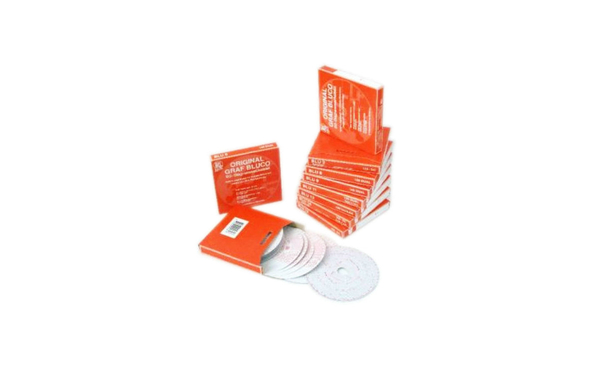 Disco tachigrafico 125 km/h – Confezione da 100 pezzi