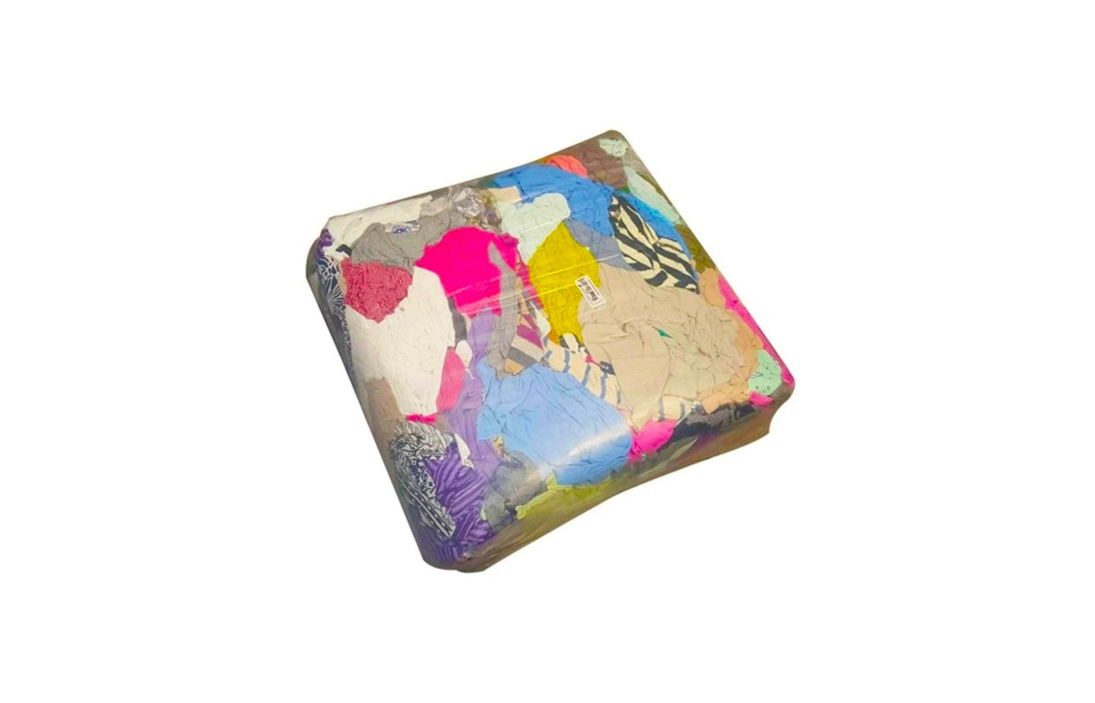 Chiffons de nettoyage recyclés 100% coton – 10 kg