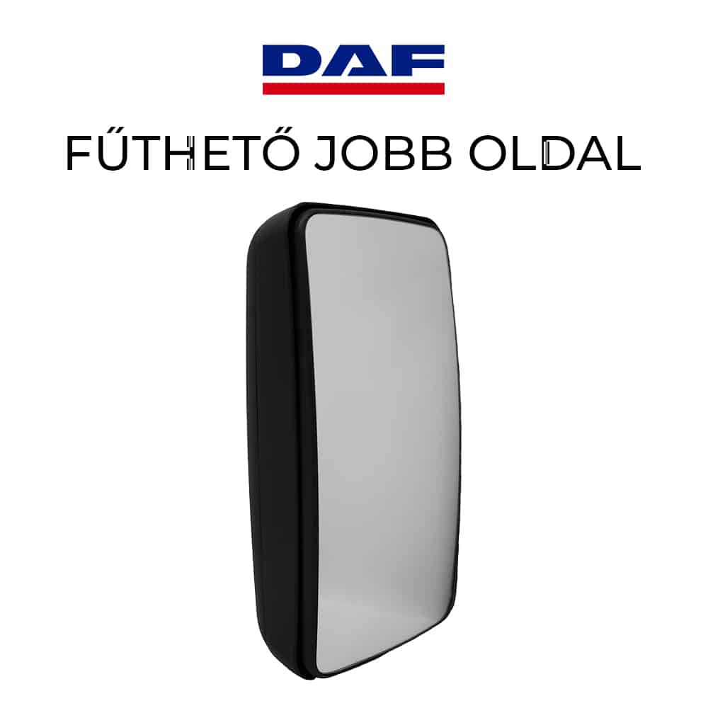 Espelho Retrovisor para Caminhão DAF 384x205mm