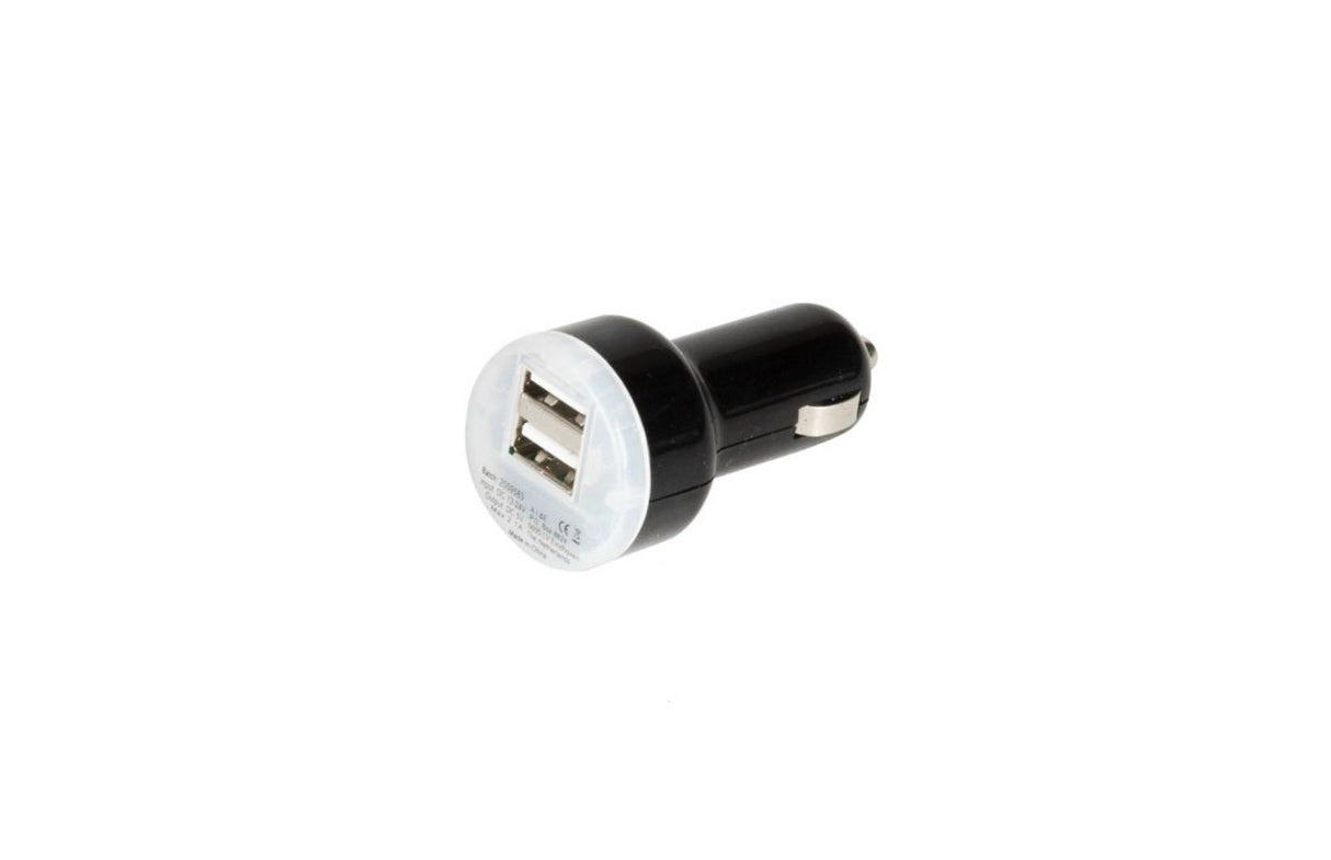 USB auto punjač 12/24V s dvostrukim USB izlazom – 2,1A