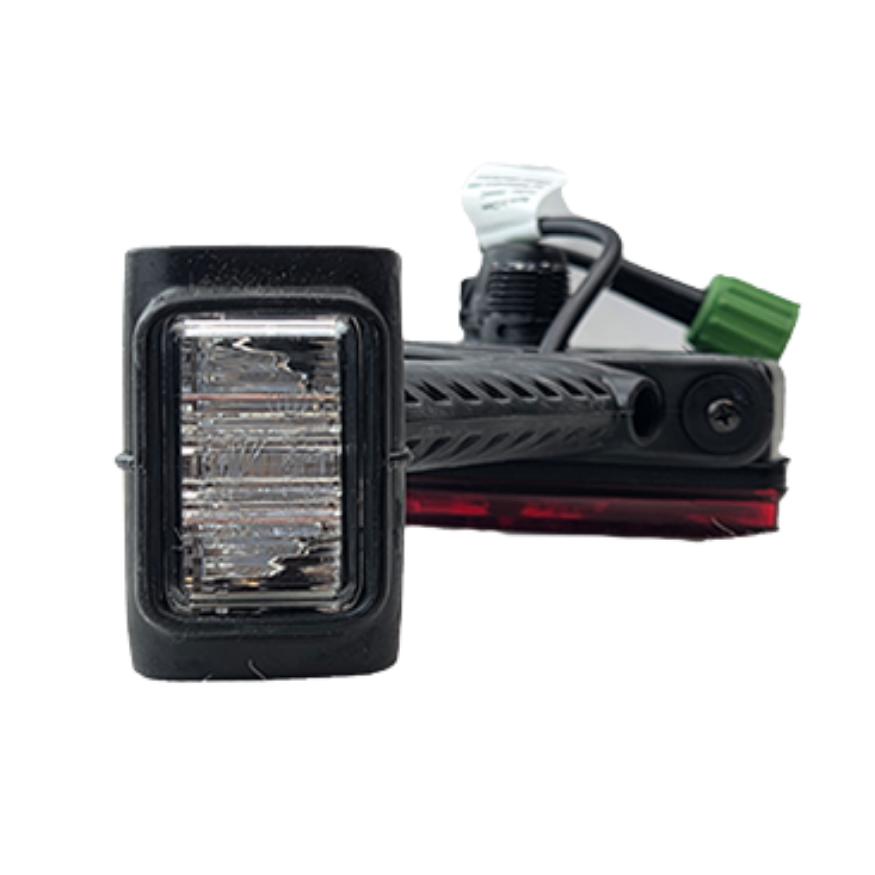 Luz Traseira para Reboque Aspöck Ecoled II com Lâmpada de Borracha – 4 Vias