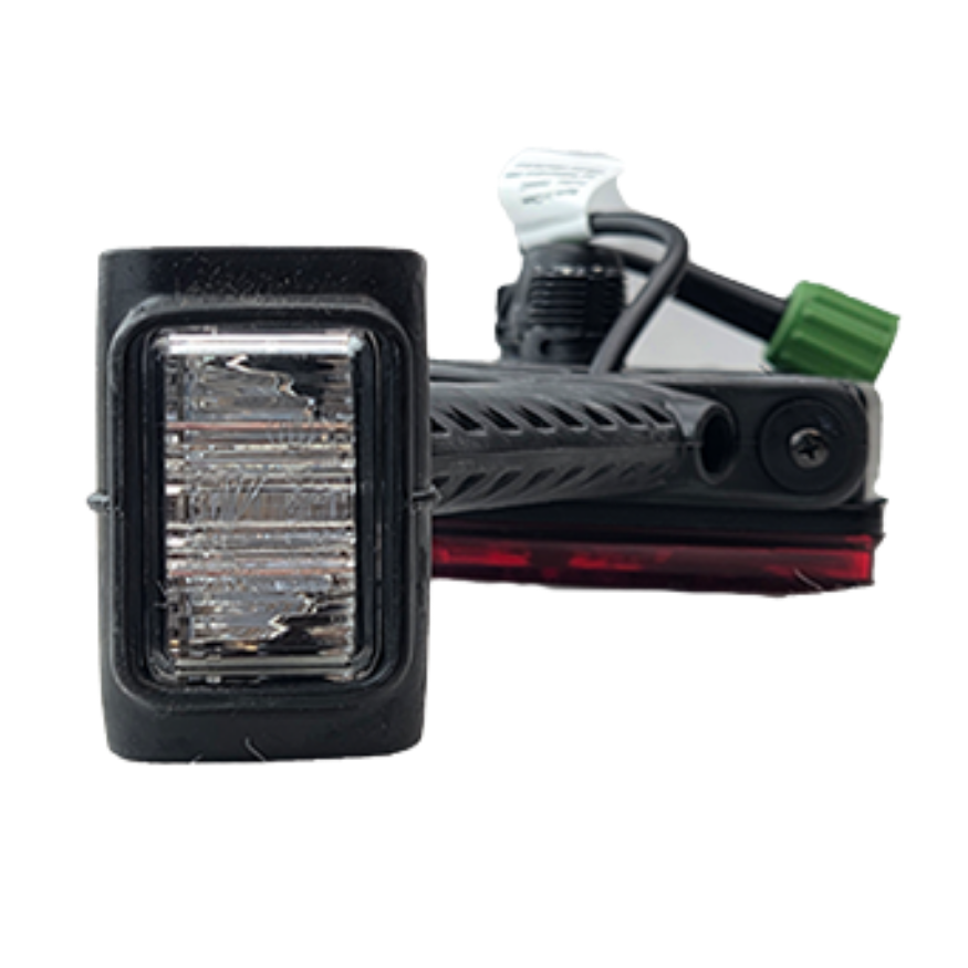 Luz Traseira para Reboque Aspöck Ecoled II com Lâmpada de Borracha – 4 Vias