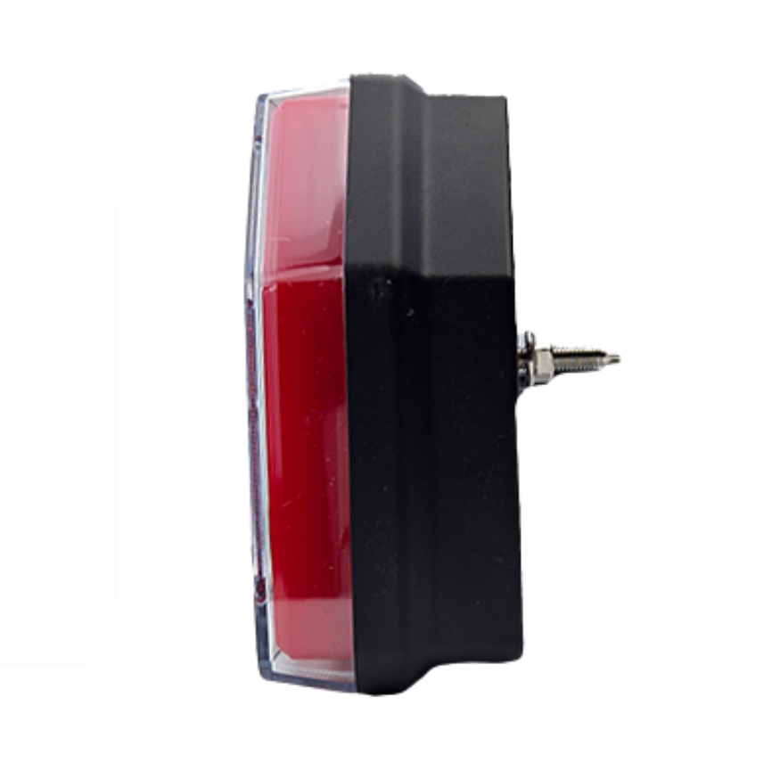 Fanale Posteriore LED 3 Funzioni con Prisma Triangolare Sinistro, 12V, con Cavo