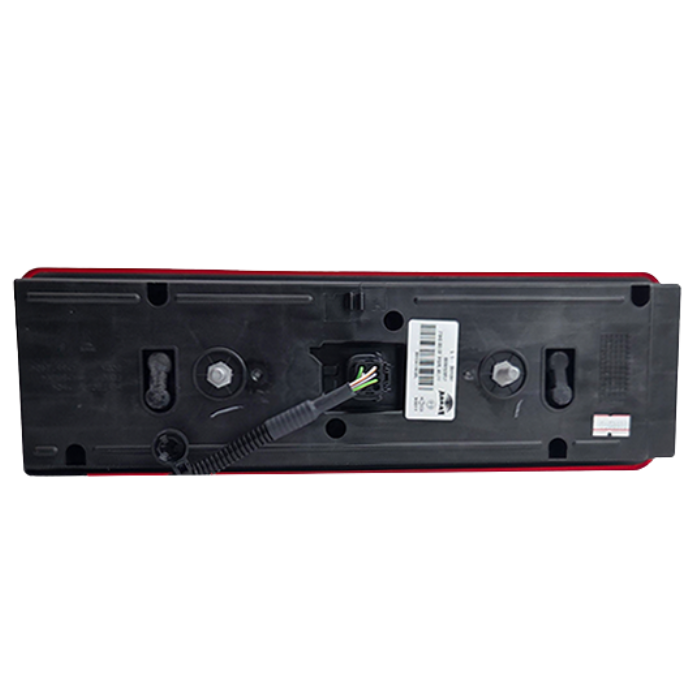 Feu arrière LED gauche avec catadioptre triangulaire pour remorque Vignal LC12