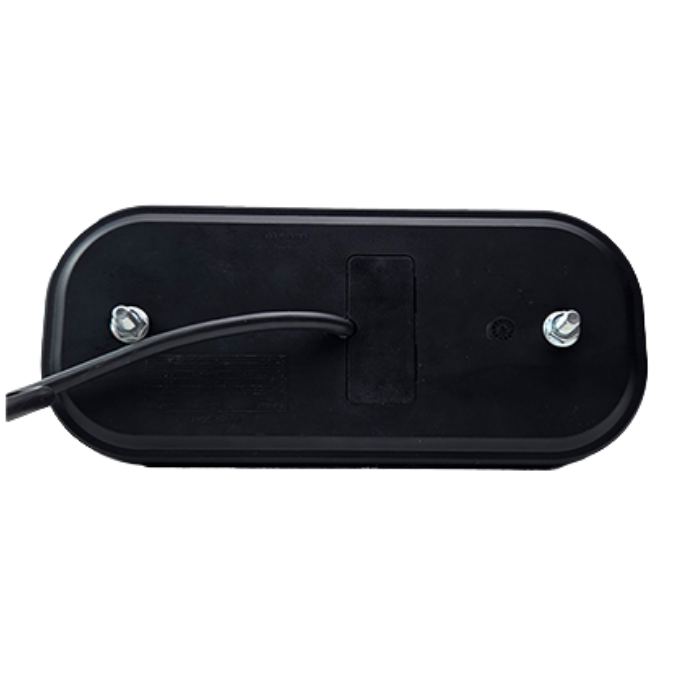 Luz Traseira LED 6 Funções com Piscas Dinâmicos e Prisma Triangular 12/24V