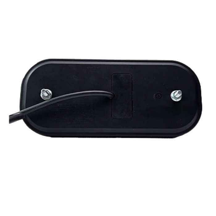 Luz Traseira LED 6 Funções com Piscas Dinâmicos e Prisma Triangular 12/24V