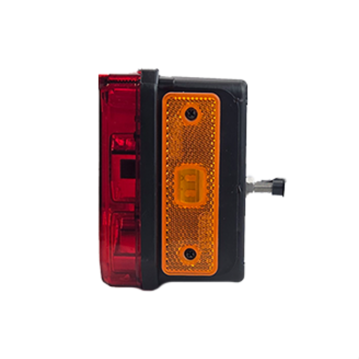 Feu arrière LED 7 fonctions avec triangle réfléchissant - Gauche - 12/24V