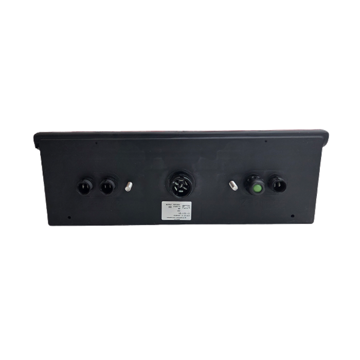 Fanale posteriore sinistro Aspöck Europoint II per Schmitz – 5 poli AMP