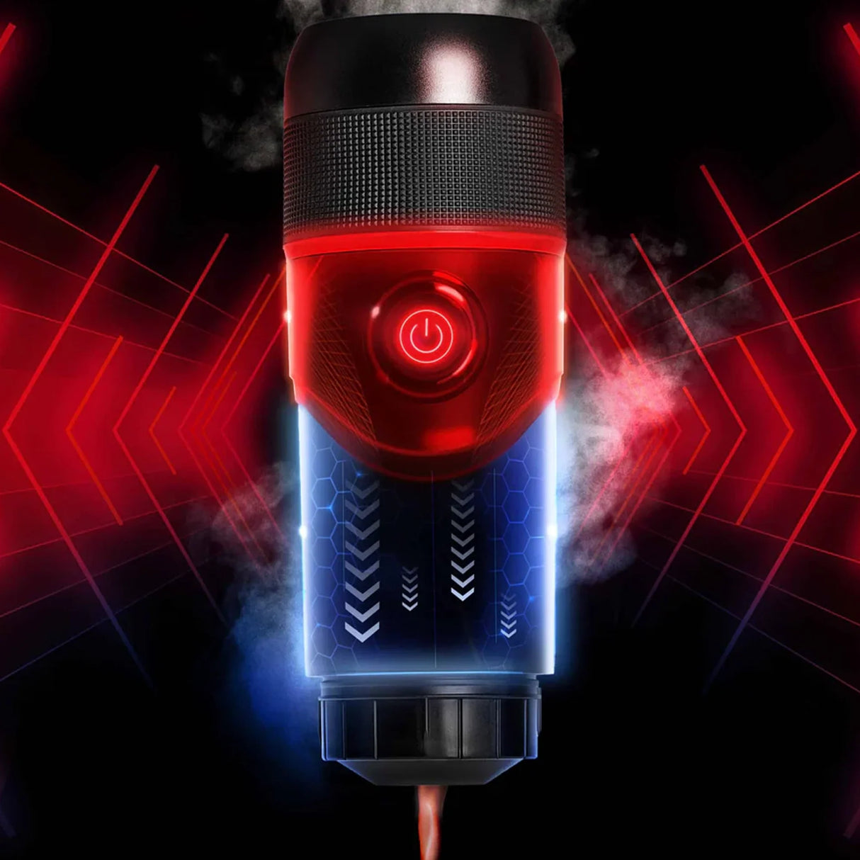 Heyner Tragbare Kaffeemaschine für Kapseln & gemahlenen Kaffee – 12V, ideal fürs Auto