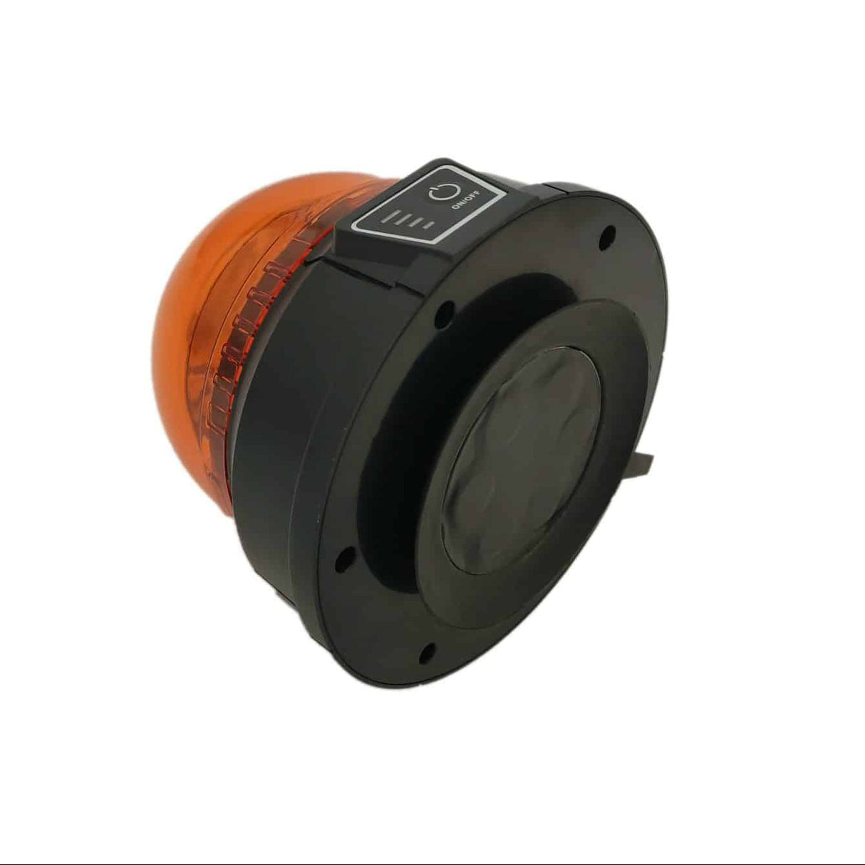 Lumină de avertizare LED galbenă, reîncărcabilă, cu bază magnetică, profil redus