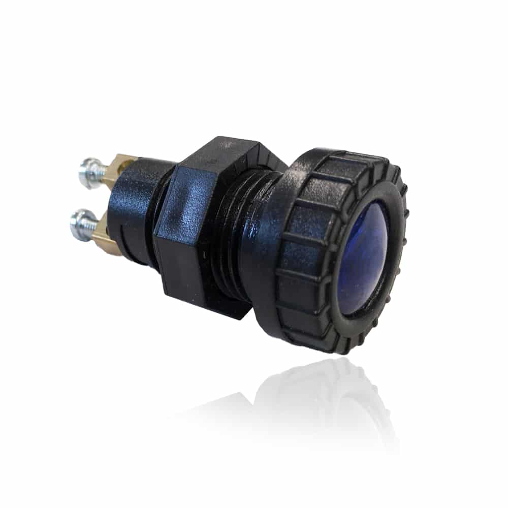 Kulatá kontrolka 24 mm – vícebarevná, 12V/24V