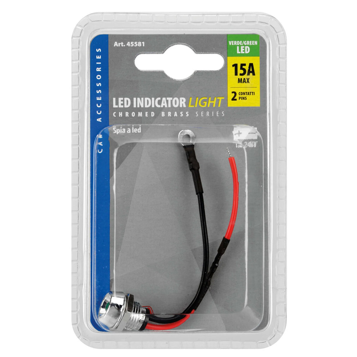 Green LED Indicator Control Lamp