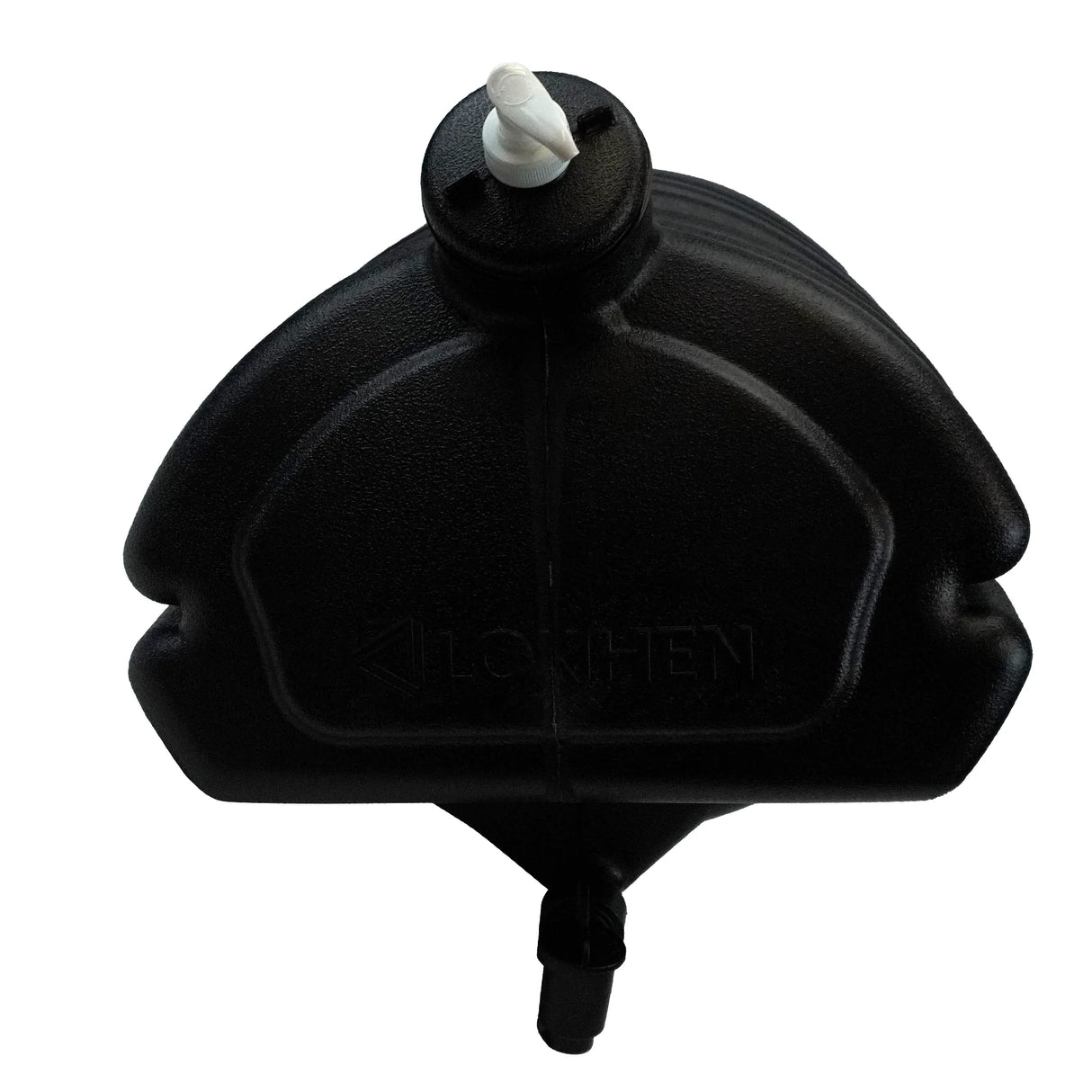 Crni spremnik za vodu sa slavinom i dozatorom sapuna, 30 L