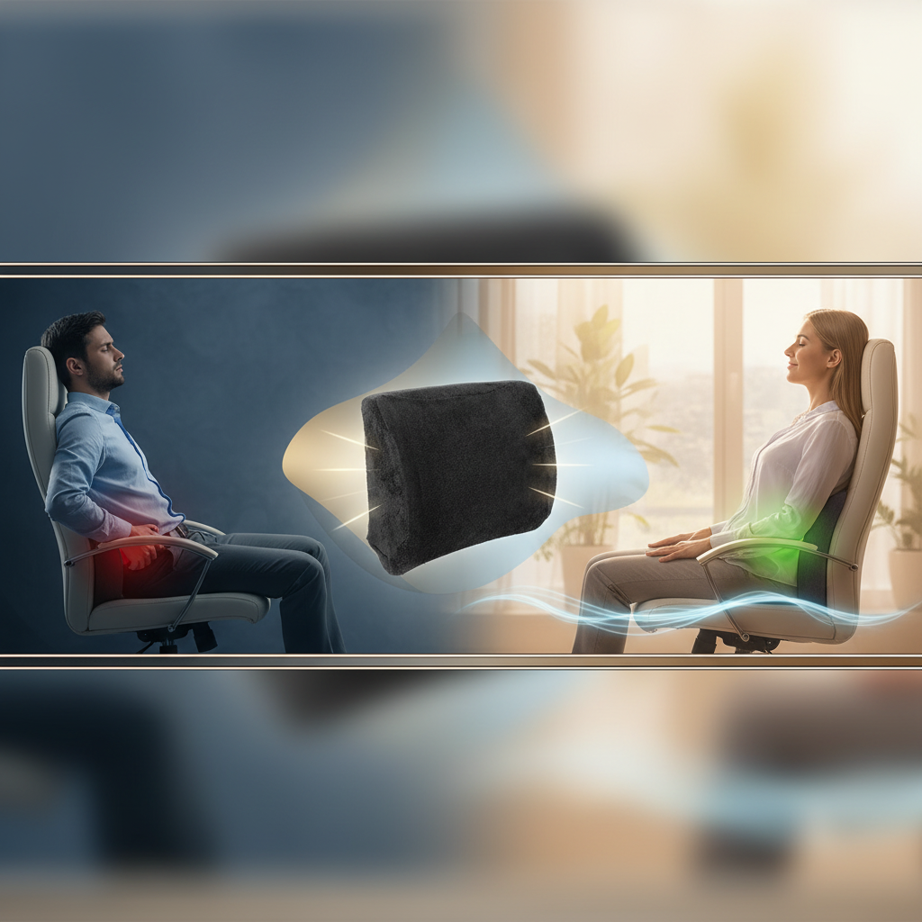 Ergonomski lumbalni oslonac s memorijskom pjenom