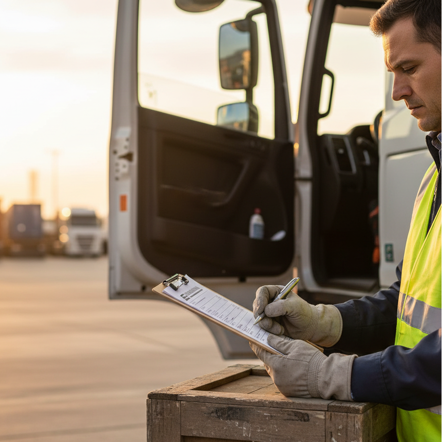 Prancheta de Bambu com Emblema Hungarocamion