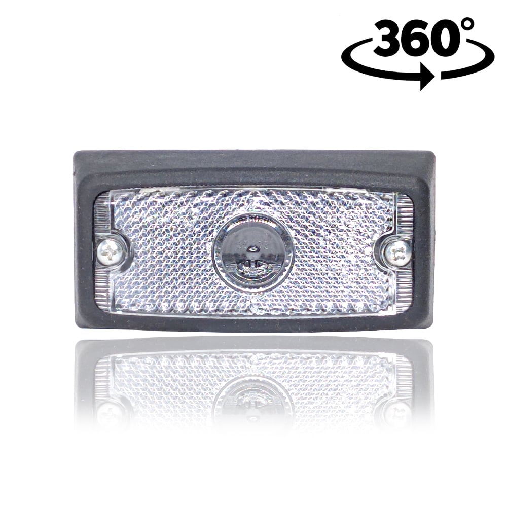 Luz Lateral com Base de Borracha e Prisma