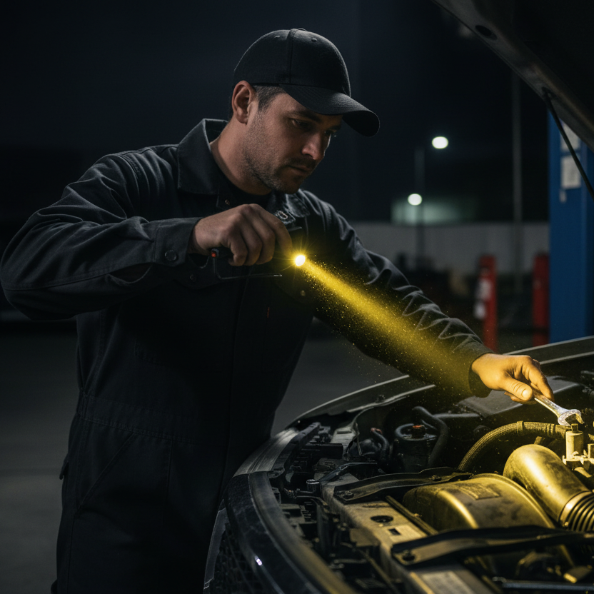 LED vreckové svietidlo s magnetickým úchytom, nabíjateľné, 450 mAh